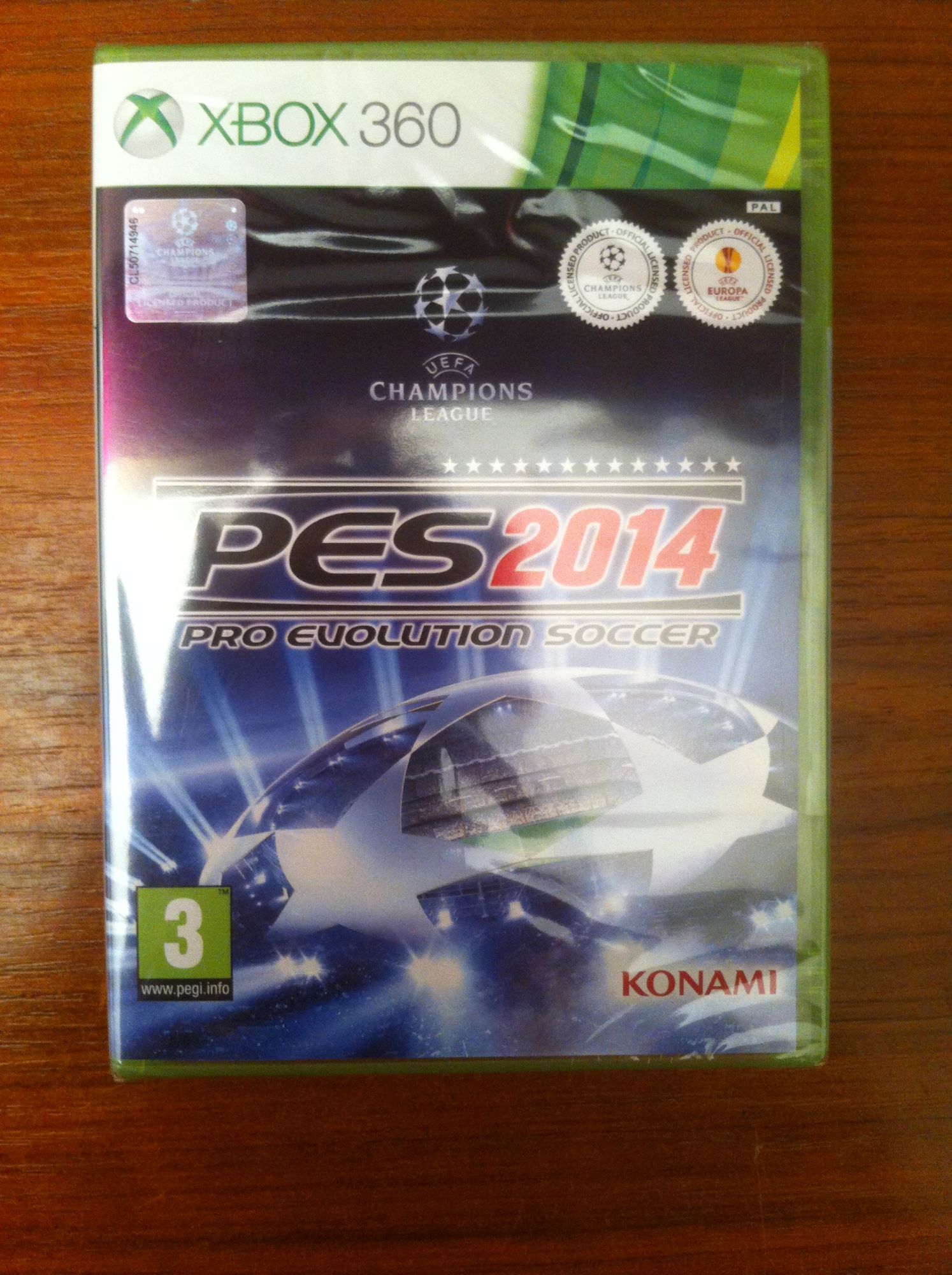 Pes 2014 - Pro Evolution Soccer Uefa Champions League Xbox 360