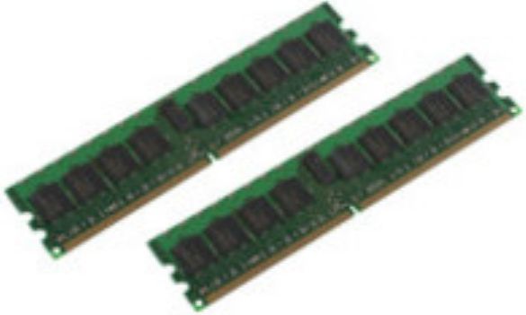 MicroMemory DDR2 4 Go: 2 x 2 Go FB DIMM 240 pin 533 MHz / PC2 4200 Pleinement mémorisé ECC pour Dell PowerEdge 2950
