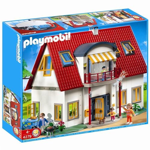 photo de la maison moderne playmobil