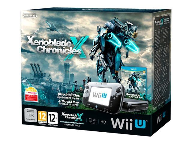 Nintendo Wii U Xenoblade Chronicles X Wii U Premium Pack Console De Jeux Full Hd Hd Xenoblade Chronicles X