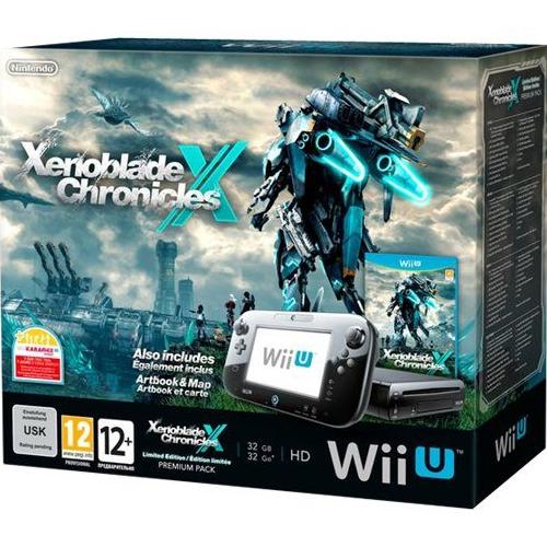 Console Nintendo Wii U 32 Go - Noire + Xenoblade Chronicles X - Edition Limitée