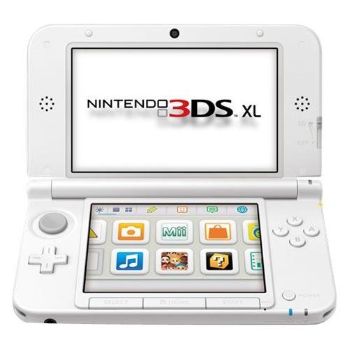 Console Nintendo 3DS XL Blanche + Super Mario 3D Land (Préinstallé)