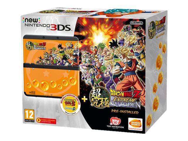 Console portable New Nintendo 3DS + Dragon Ball Z : Extreme Butoden Préinstallé