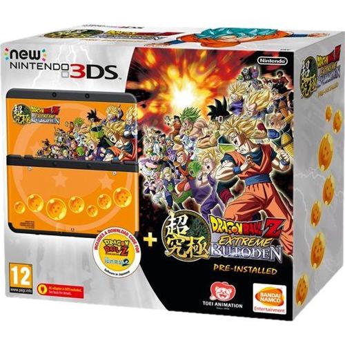 Console New Nintendo 3Ds + Dragon Ball Extreme Butoden Préinstallé