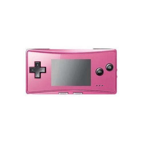 Game-boy Micro - Rose (chargeur De Batterie Inclus)