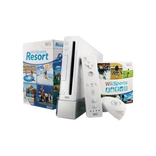 Nintendo Wii - Sports Resort Pak - Console De Jeux - Blanc - Wii Sports, Wii Sports Resort - Avec Wii Motionplus