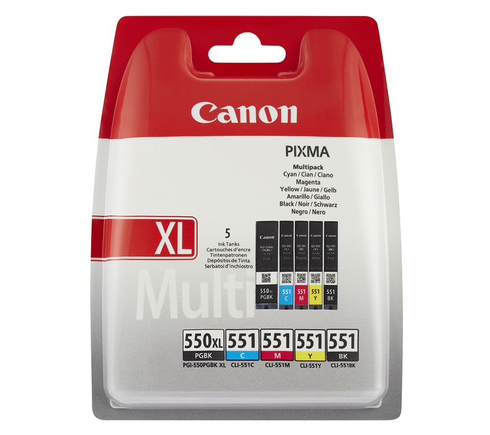 Canon PGI 550CLI 551 - vue 3