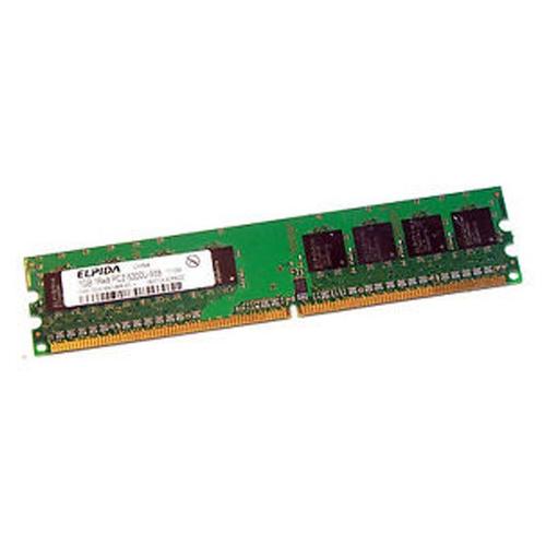 1Go Ram Elpida Ebe10Ue8Acwa-6E-E 240-Pin Dimm Ddr2 Pc2-5300U 667Mhz 1Rx8