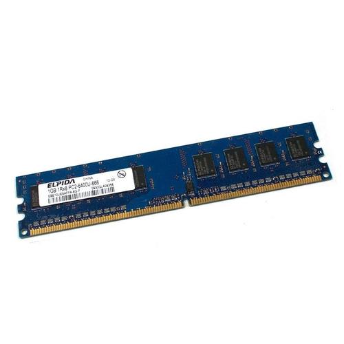 1Go Ram Elpida Ebe10Ue8Affa-8G-F 240-Pin Dimm Ddr2 Pc2-6400U 800Mhz 1Rx8 Cl6