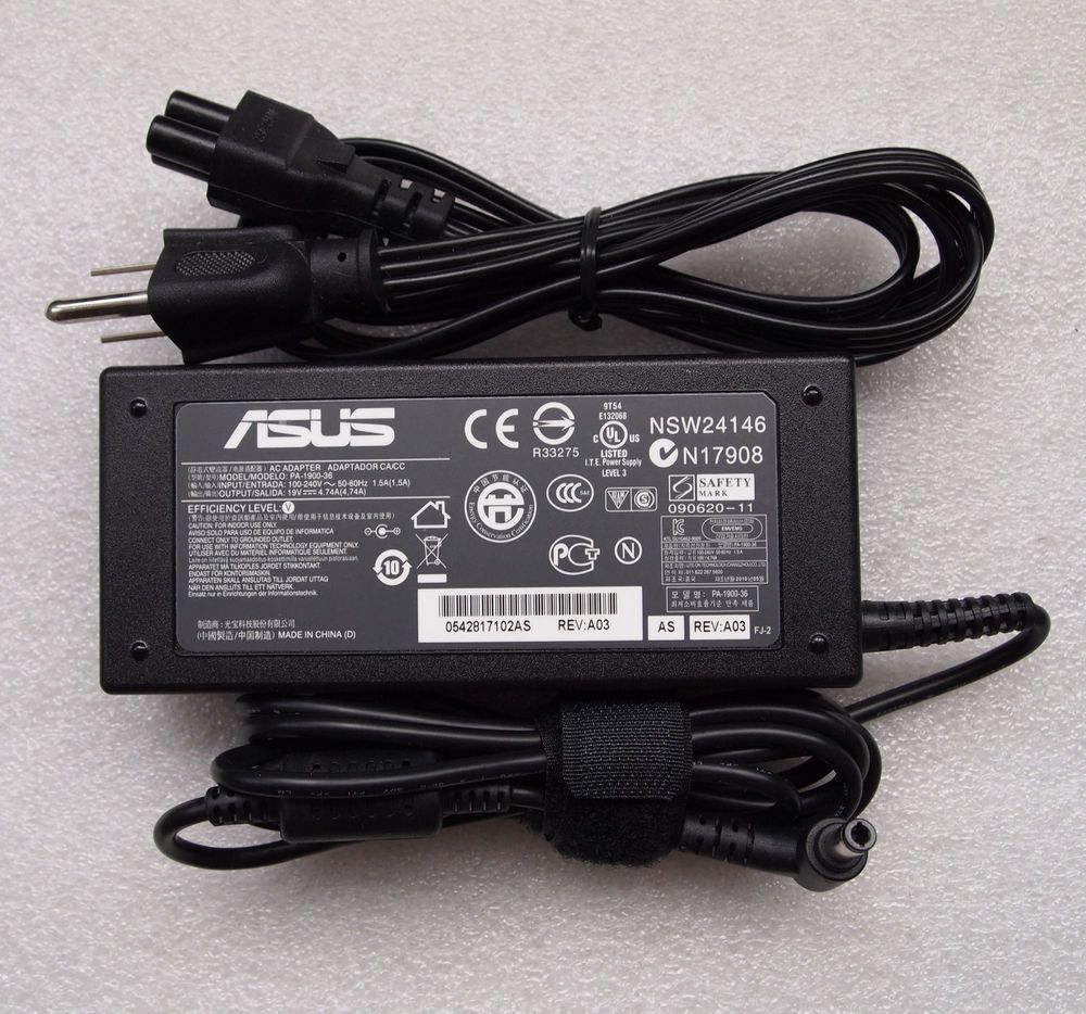 AC Adaptateur Secteur Pour Asus PA S Chargeur Ordinateur Portable Adaptateur