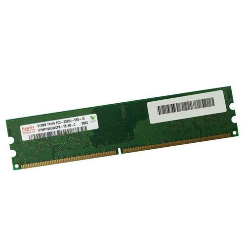 512Mo Ram Hynix Hymp164U64Cp6-Y5 Ab-C Ddr2 240 Pin Pc2-5300U 667Mhz 1Rx8 Cl5