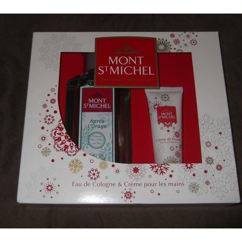 coffret eau de cologne mont saint michel