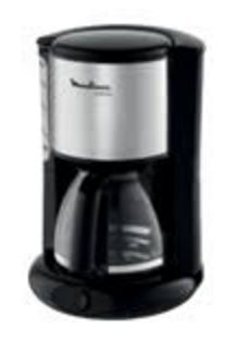 Moulinex Subito FG360811 - Cafetière - 15 tasses - inox/noir