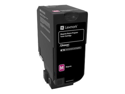 Lexmark - Magenta - original - cartouche de toner LCCP, LRP - pour Lexmark CS720de, CS720dte, CS725de, CS725dte, CX725de, CX725dhe, CX725dthe