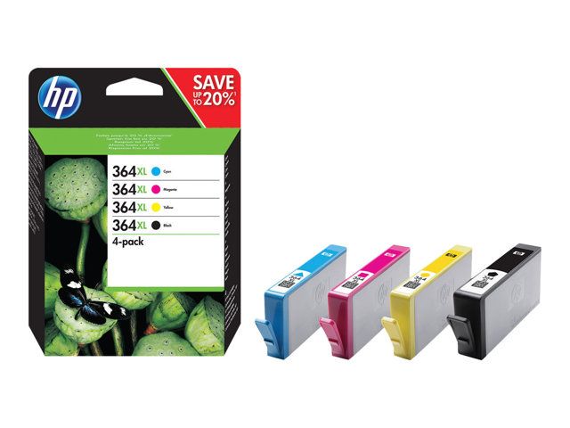 HP 364XL CMYK Pack - vue 2
