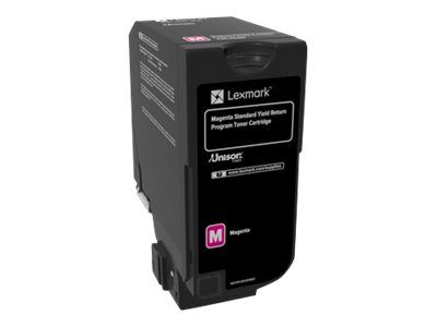 Lexmark - Magenta - original - cartouche de toner LCCP, LRP - pour Lexmark CS720de, CS720dte, CS725de, CS725dte, CX725de, CX725dhe, CX725dthe