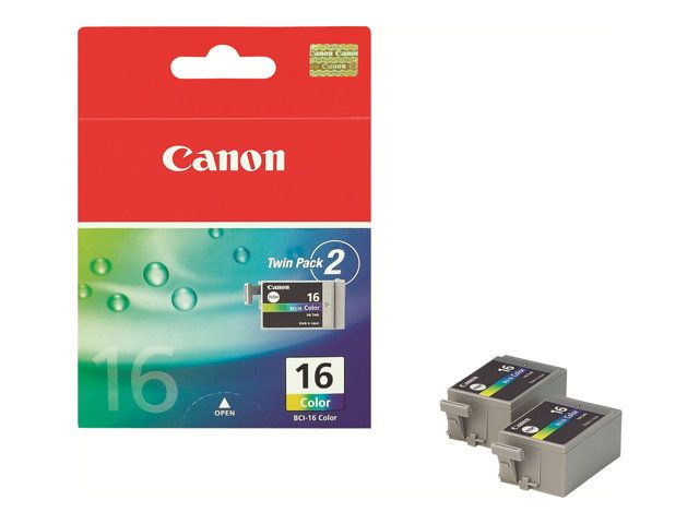 Canon BCI16 Pack 2 Cartouches Couleur - vue 3