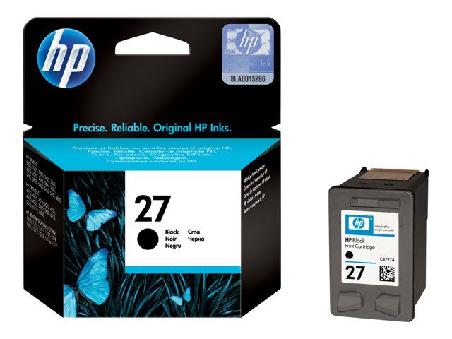 Cartouche d'encre origine HP 27 C8727AE pour Deskjet 36XX 56XX Fax 12XX Officejet 42XX 43XX 56XX J5508 J5520 psc 12XX 13XX - vue 5