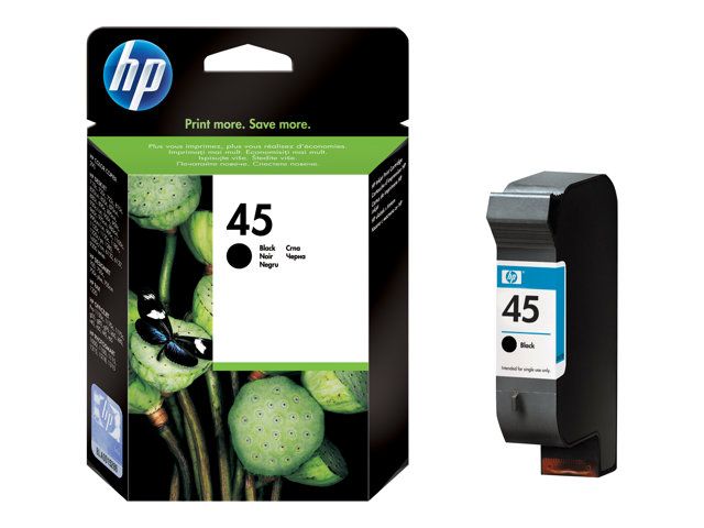 HP 45 Large 42 ml Large originale cartouche d'encre pour Deskjet 12XX Officejet g55 g85 k60 R40 R60 R80 T45 T65 Officejet Pro 11XX - vue 2