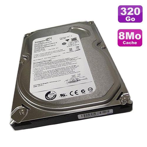Disque Dur Interne Seagate Disque Dur 320Go Sata 3.5" Seagate Pipeline St3320311Cs 5400Rpm 8Mo