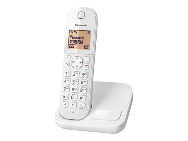 Panasonic KX-TGC410FRW - Téléphone sans fil avec ID d'appelant/appel en instance - DECT\\GAP - blanc