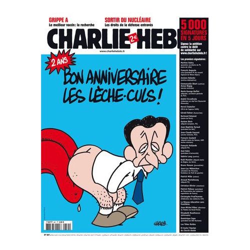 Charlie Hebdo 1 Bon Anniversaire Les Leche Culs Rakuten