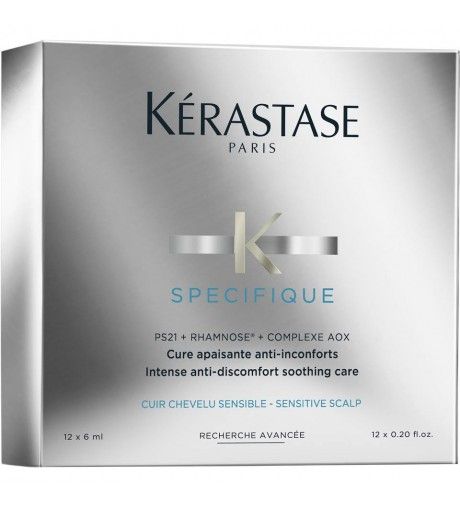 Kerastase Specifique Cure Anti-Pelliculaire 12x 6 Ml Cure Apaisante Intense