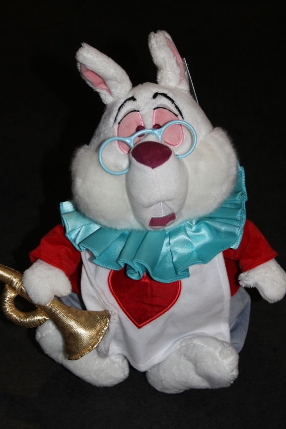 peluche lapin alice aux pays des merveilles