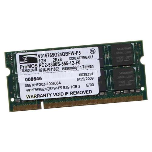 1Go Ram Pc Portable Promos V916765G24Qbfw-F5 Pc2-5300U Ddr2 667Mhz Cl5