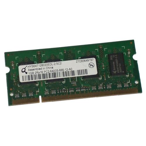 1Go Ram Pc Portable Qimonda Hys64T128020Edl-2.5C2 Pc2-6400U Ddr2 800Mhz Cl6