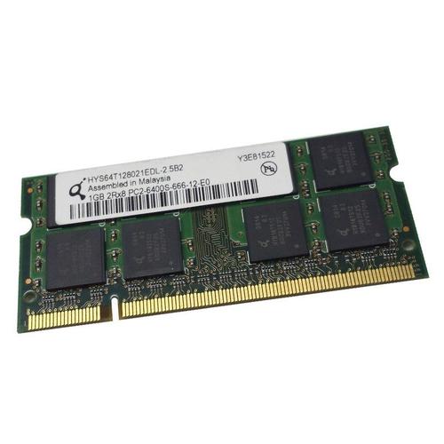 1go Ram Pc Portable Qimonda Hys64t128021edl-2.5b2 Pc2-6400u Ddr2 800mhz Cl6
