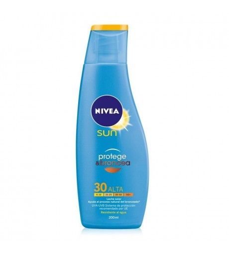 Sun protege & broncea Leche Solar Nivea Protection solaire - vue 3
