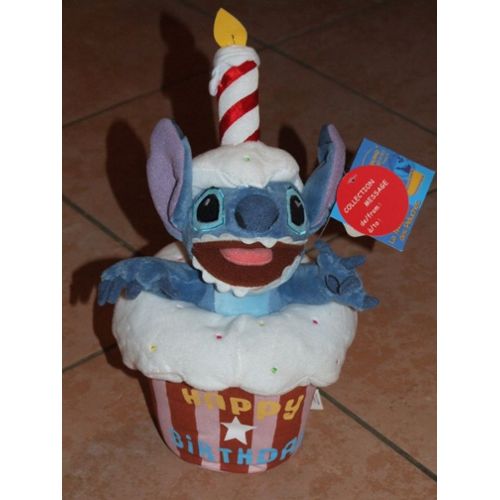 Peluche Joyeux Anniversaire Disney Stitch Rakuten