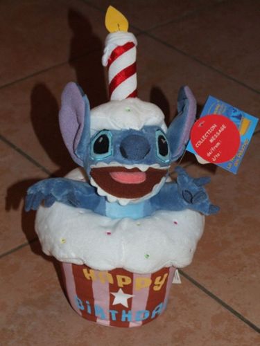 Peluche Joyeux Anniversaire Disney Stitch Rakuten