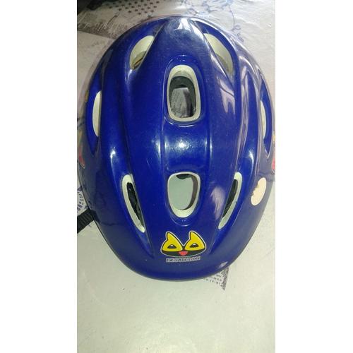 Casque Velo Decathlon Kiddy 48 53 Cms Bleu Rakuten