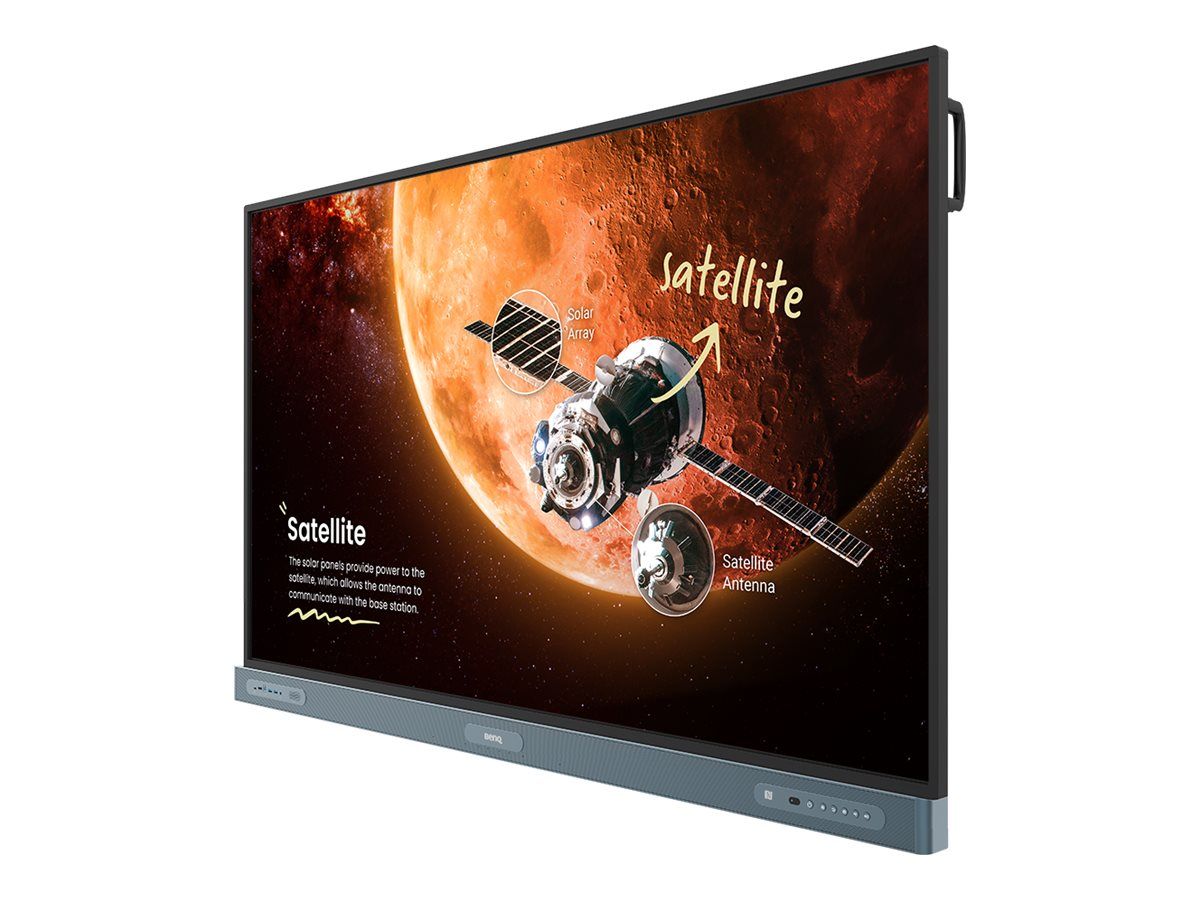 BenQ Board Pro RP7504 Classe de diagonale 75 RP04 Series écran LCD rétro éclairé par LED éducationentreprise avec écran tactile touches 4K UHD 3840 x 2160
