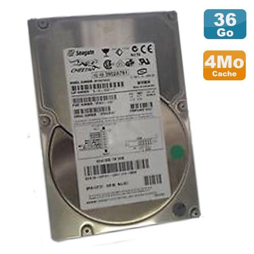 Disque Dur Interne Seagate Disque Dur 36.4Go Uscsi Ultra Scsi 3.5" Seagate St336706Lc 10000Rpm 4Mo