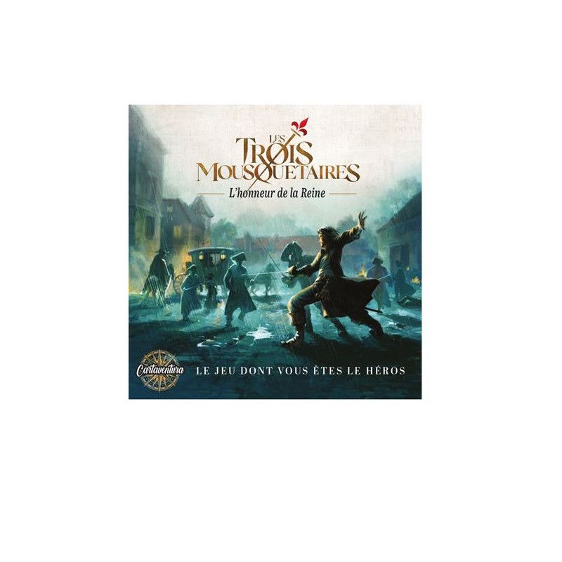 Jeu de rôles Blackrock Games Cartaventura Les Trois Mousquetaires ’honneur de la Reine