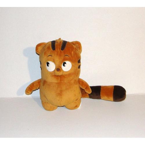 Peluche Pooyoos Doudou Chat Marron Tigre 23 Cm Rakuten