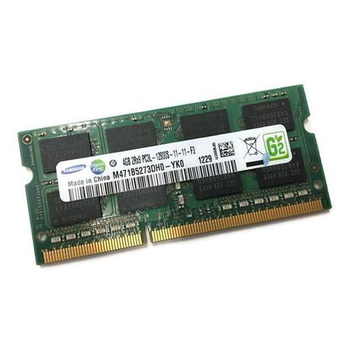 Barrette Mémoire Samsung 4Go Ram Pc Portable Sodimm Samsung M471B5273Dh0-Yk0 Ddr3 Pc3-12800S 1600Mhz Cl11
