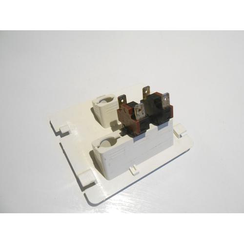 Support Réf: 85378 Avec 2 Interrupteur (Bouton) Lave Linge Brandt Fagor Thomson Vedette