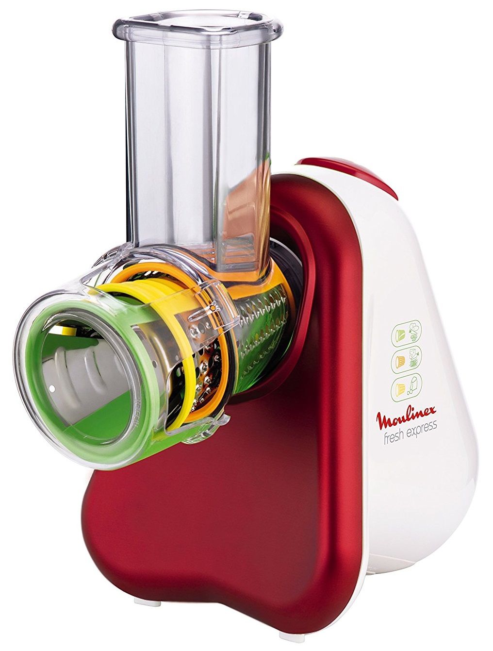 Moulinex Fresh Express DJ753500 Râpe électrique 200 Watt blanc