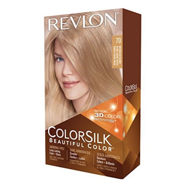 Revlon Colorsilk Sans Amoniaque 70 Medium Ash Blonde