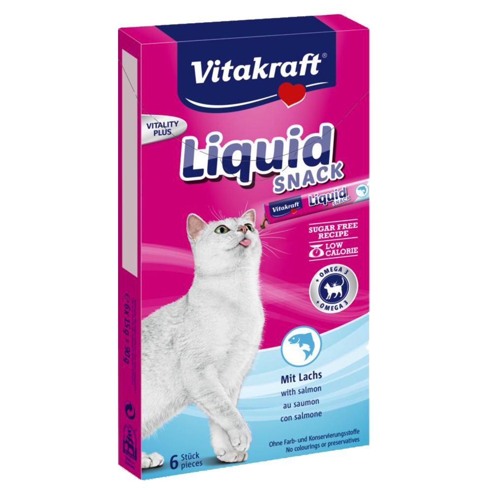 Vitakraft - Friandises Liquid Snack Au Poulet + Taurine Pour Chat - 90g