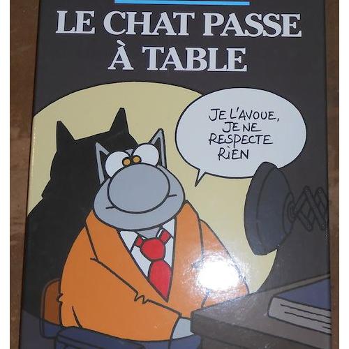 Le Chat Passe A Table Et Humour Rakuten