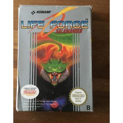 Jeu Nes: Life Force Salamender Nintendo Nes