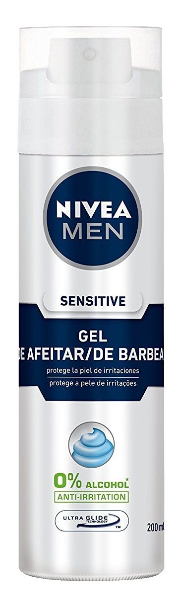 Nivea Sensitive Gel Rasage Pour Homme 200 Ml