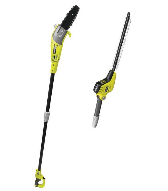 Élagueuse taille haies sur perche Ryobi RP750450 Électrique Tube en fibre de verre 65 cm - vue 2