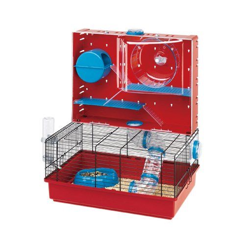 Meilleurs prix pour Ferplast - Olimpia / 57922599 - Cage Pour Hamsters - Complètement Équipée - 46 X 29.5 X 54 Cm