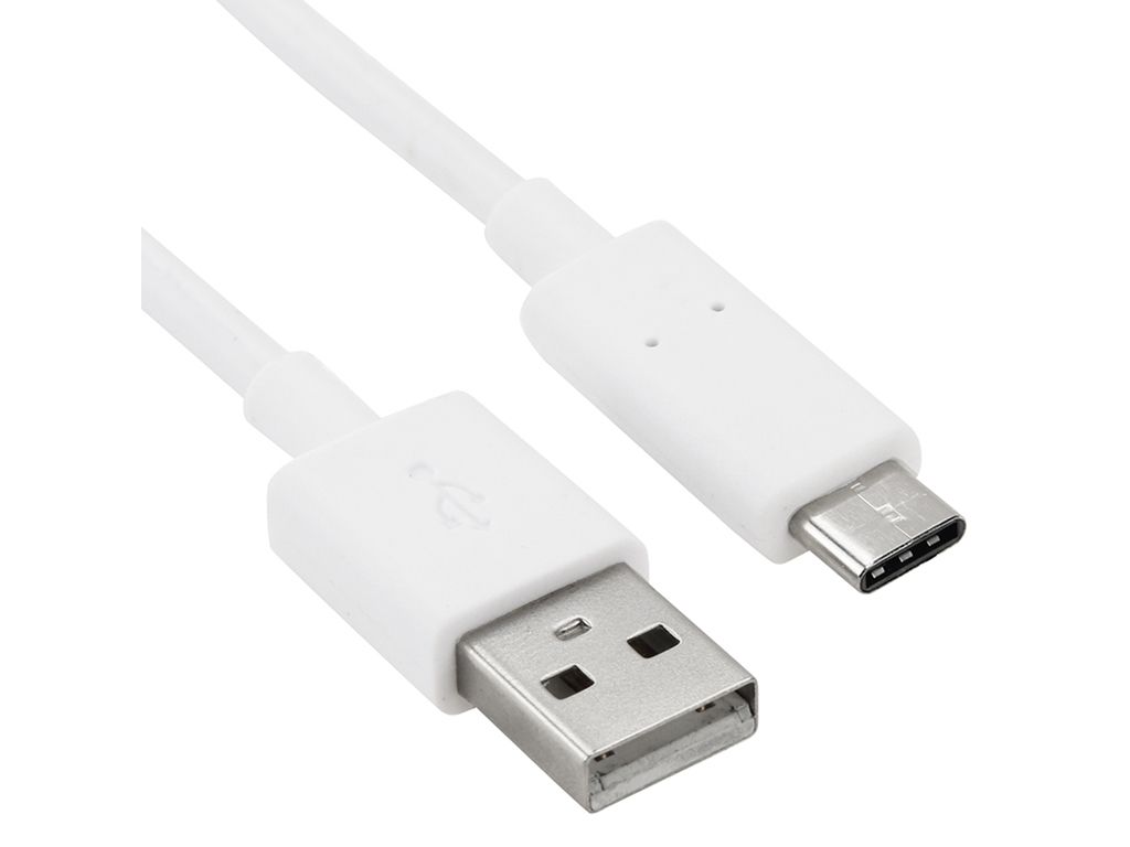 Cable Usb Data Chargeur Blanc Samsung Galaxy A7 (2017) USB Type-C